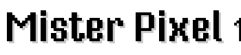 Mister-Pixel-16-Pt-Old-Style-Figure font